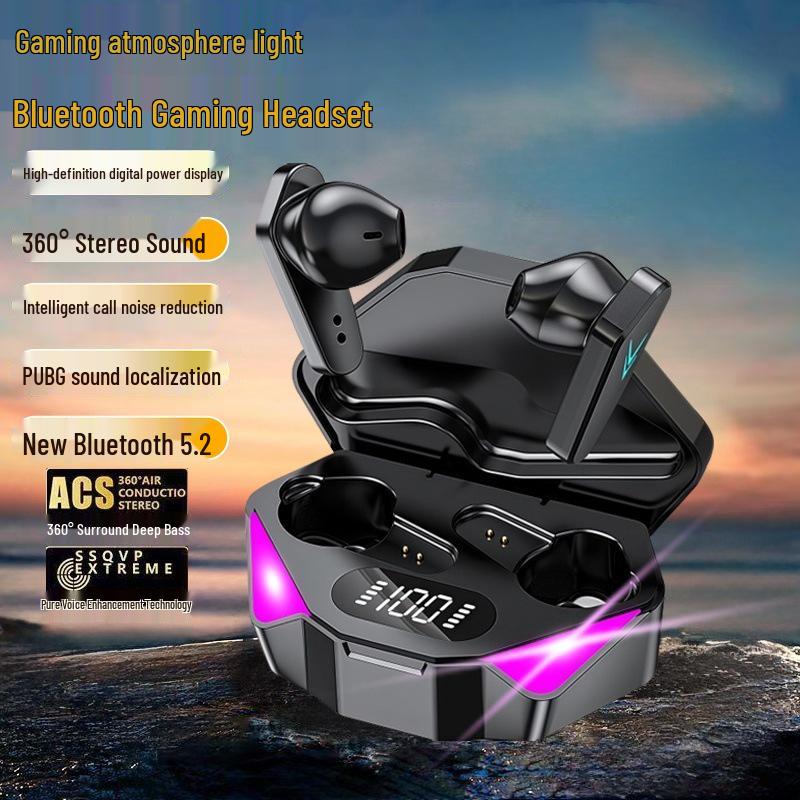 X15 High-Quality Bluetooth Gaming Earphones with Zero Latency.