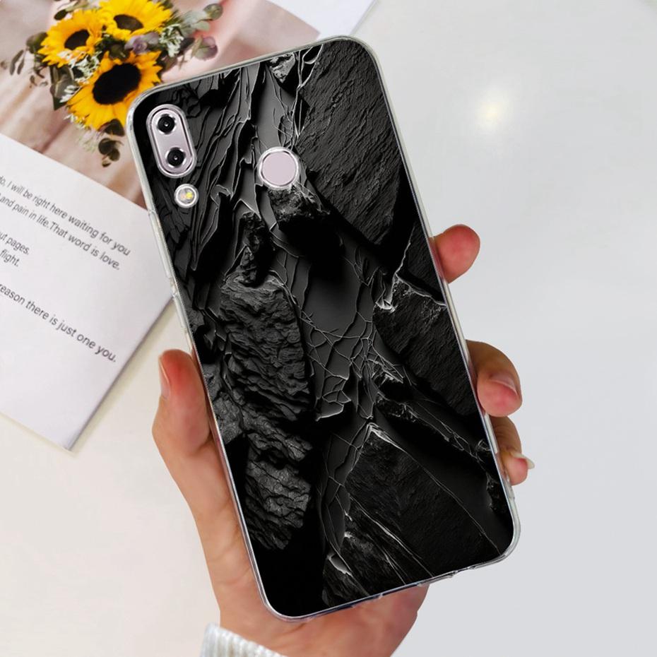 Для Asus Zenfone 5 (2018) 5Z ZE620KL ZS620KL Модный Металлический Стиль Дракон Покрашенный Чехол Для Asus X00QD Z01RD Мягкий Силиконовый ТПУ Чехол