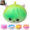 Slow Rebound Squeezing Balls Giant Dumpling Stress Relief Toy Rising Hand Squeeze Ball Office Desk Relaxation Tools Soft Fidget Sensory Tool