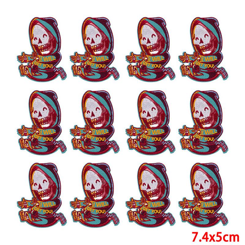 10 шт./лот, вышивка, железные нашивки для одежды, нашивки для одежды, куртки, декор, аппликация, принадлежности для шитья