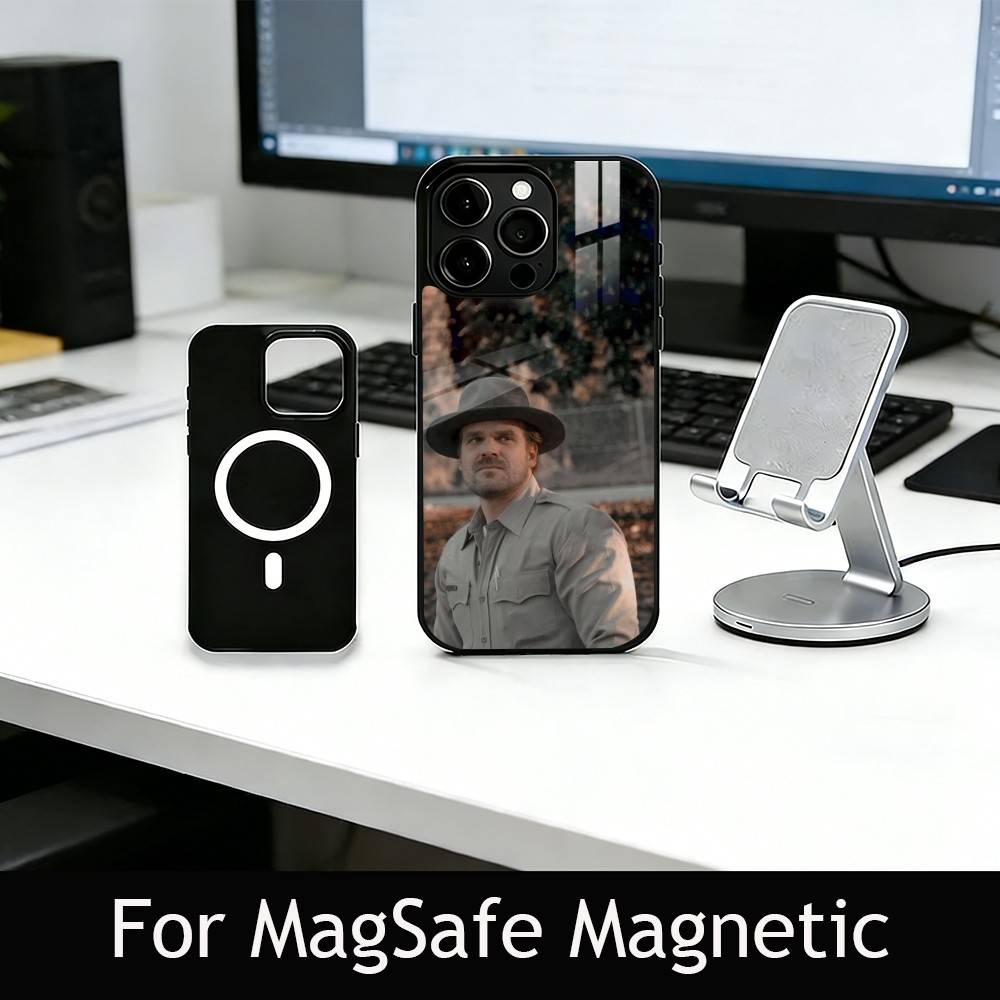 D-Harbour Actor Phone Case For iPhone17,16,15,14,13,12,11 Plus,Pro Magnetic For Magsafe Wireless Charging