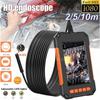 Новая усовершенствованная эндоскопическая камера 1080P HD бороскоп 4.3” ЖК-экран инспекционная камера IP67 водонепроницаемый промышленный эндоскоп с 8 светодиодами с регулируемой яркостью