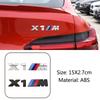 YGIE8 3D Metal Car Sticker ABS Emblem Badge Decoration For BMW M Power Performance E90 E91 E92 E93 X1 X3 X5 X6 M3 M5 F18 E63 Accessory