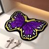 Впитывающий коврик для ванной Butterfly, диатомовая грязь, унитаз, раковина на дверь унитаза, нескользящая подставка для ног, коврик для двери