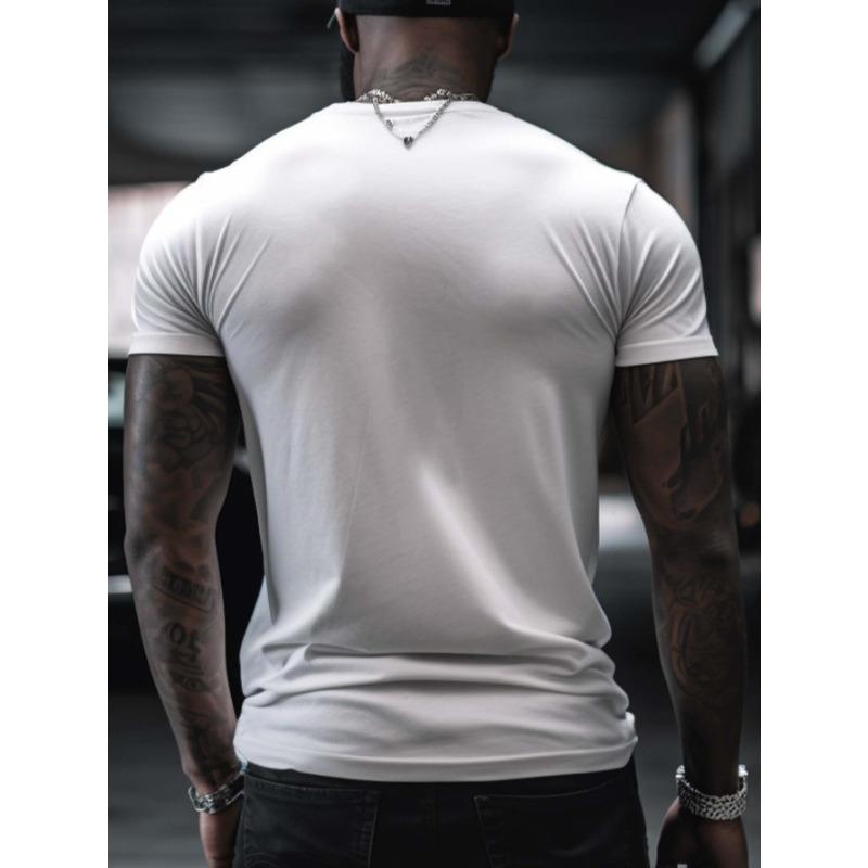 European Size Minimalist Golfer Minimalist Golfer Swinging Wrinkle - Mens T-Shirt - Front Shoulder Fit
