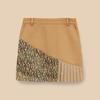 Callaway Pleated Cardboard Knit Skirt Golf C23228202 SS Women's / / 1040_Beige