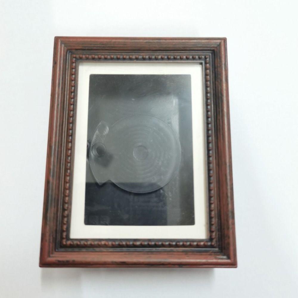 DIY Магнитная фоторамка на холодильник 3D Креативные магниты на холодильник Винтажное украшение для фотографий Картина Рамка для фотографий