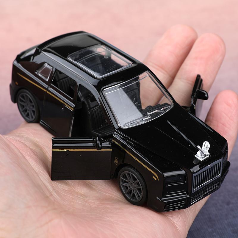 1:Модель автомобиля Cullinan из сплава, 43 масштаб, с инерционным механизмом (инкапсулированный), крутой 1:Игрушечный Cullinan из сплава в масштабе 43, детская игрушка, фигурка автомобиля из сплава.