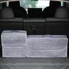 Car Trunk Large Anti Slip Compartment Storage Box Folding Organizer Tool For Mercedes-Benz AMG C500 C200 C300 A B C E GLA CLA GLK GL ML GLE W204 W205