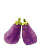 Eggplant Plush Keyring With Soft Short Hair For Kids Decor And Accessories Gift