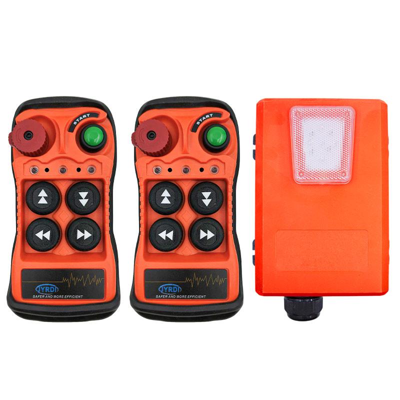 New Q404 4 Buttons double Speed Industrial Wireless Radio Crane Remote Control switches winches Hoist track Crane Controller