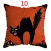 Halloween Horror Pillow Cover Sofa Car Waist Cushion Cover Pillow Case Bedroom Decoration Waist Cushion Cover (no Interior)