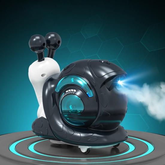 Electric Snail Toy with Music LED Light, Snail Crawling Toy with Water Spray, Boys Girls Interactive Snail Toy, Birthday Day Gift for Toddlers