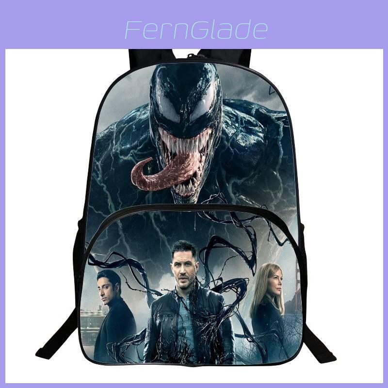 Avengers Venom Marvel Backpack For Kids With Breathable Material And Durable Design For School Use