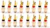 MINAKIKO Speaker 42mm Banana Plug Selectable Quantity of High-Performance Terminals, Gold-Plated, Compatible, (Set 16)
