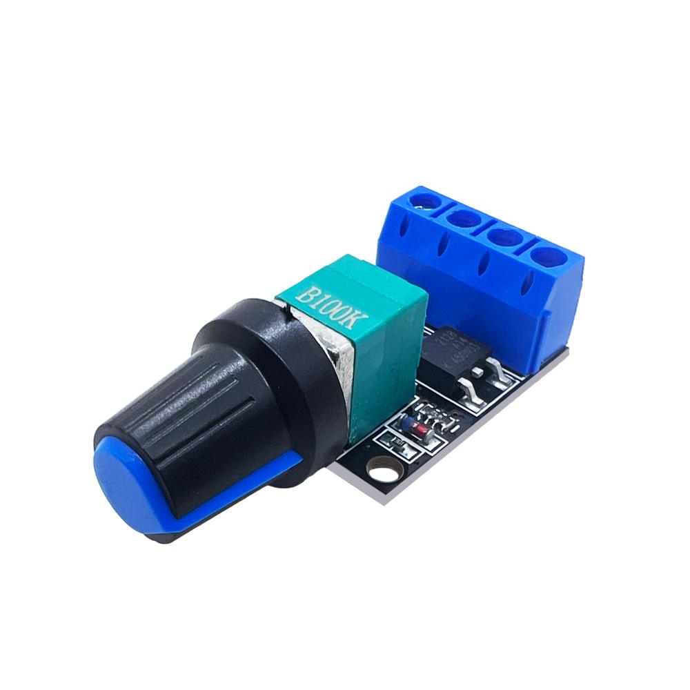 Регулятор напряжения DC 5V-16V 10A PWM Контроллер скорости двигателя постоянного тока Регулятор Бесступенчатый регулятор скорости Светодиодный диммер Контроллер питания