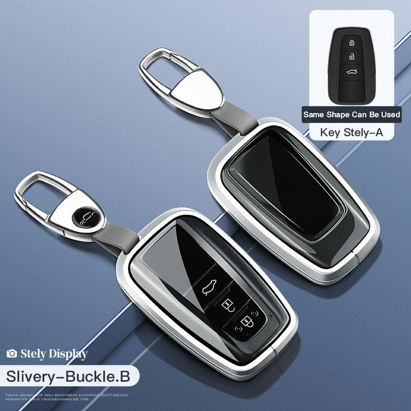 Футляр для ключа Toyota: Подходит для Highlander, Camry, Crown, Corolla, Prado, Reiz