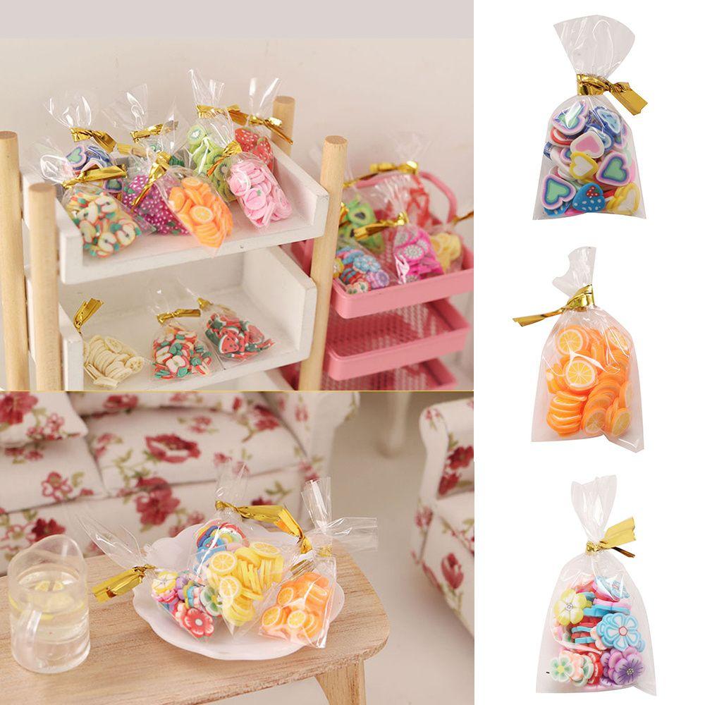DIY Dollhouse Accessories Miniature Food Dolls Snack Miniature Furniture Doll Supplies Mini Candy