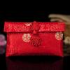Year of the Horse Silk Brocade Red Envelopes with Hot Stamping Embroidery for Weddings and New Year