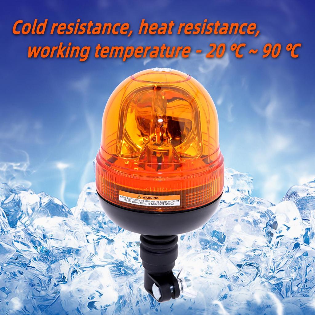 Вращающийся проблесковый маячок для строительной и сельскохозяйственной техники