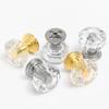 Cabinet Handles Wardrobe Diamond Shape Pull Handle Crystal Glass Knobs Cupboard Pulls Door Knobs