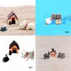 Whimsical Cow Pig Dog Resin Miniatures For Magical Garden And Terrarium Designs