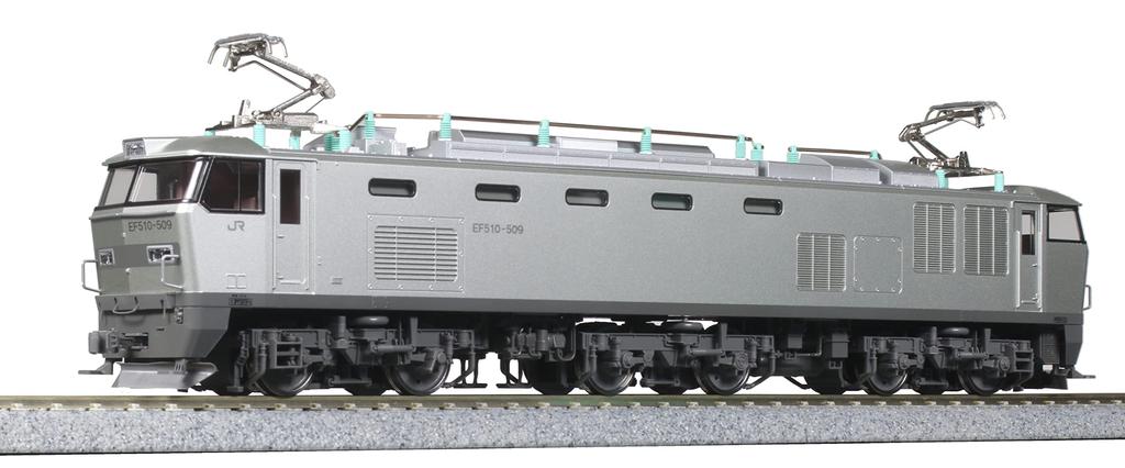 KATO HO Gauge EF510 500 JR Freight Color Silver 1-318 Model Railroad Electric Locomotive
