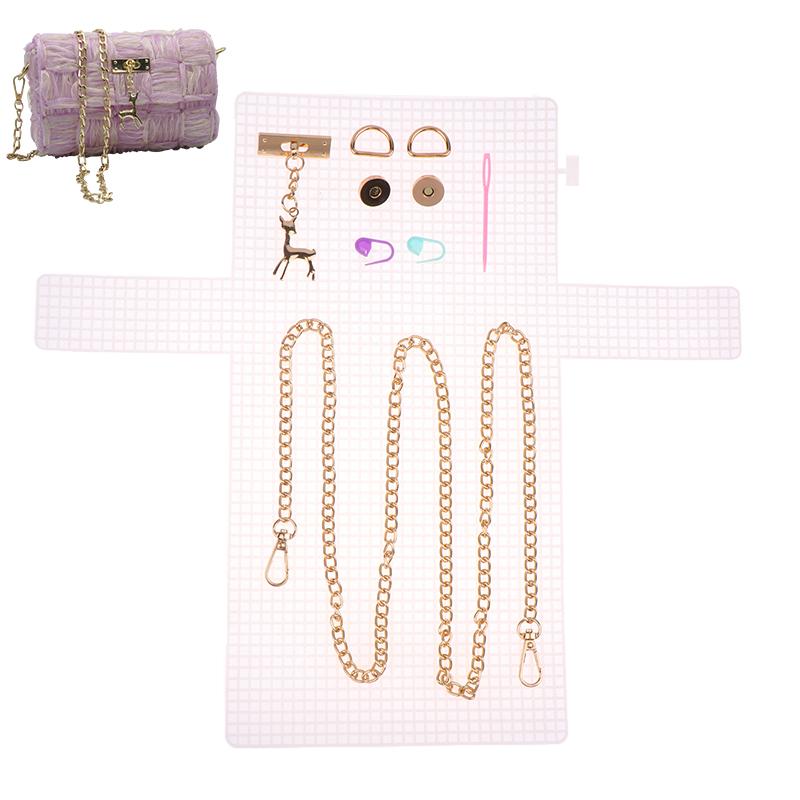 Вспомогательный Набор для Плетения Пластиковая Сетка Материал для Плетения Пластиковая Сетка Сетка для Сумки Ручной Работы Аксессуары для Сумки Сделай Сам