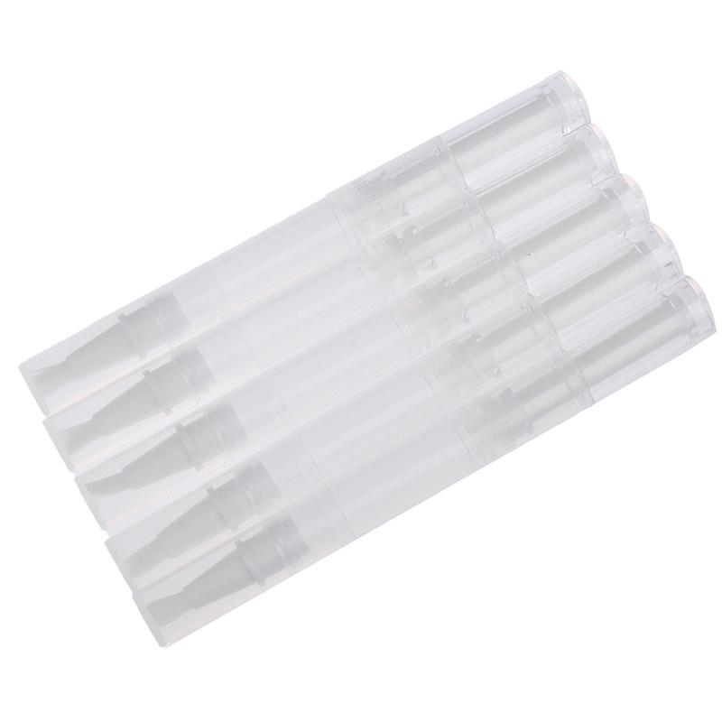 5 шт. 3 мл масло для питания ногтей пустая бутылка-ручка с кисточкой-аппликатором инструменты для ногтей