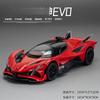 1:32 Apollo EVO Car Model Toy Metal Diecast Pull Back Super Cars Doors Opened Vehicle Models Best Gift