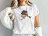 Distressed Alaska American Flag T-Shirt, Patriotic USA Map