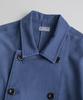 BEHEAVYER Dyed C/L French Db Jacket Faded Blue