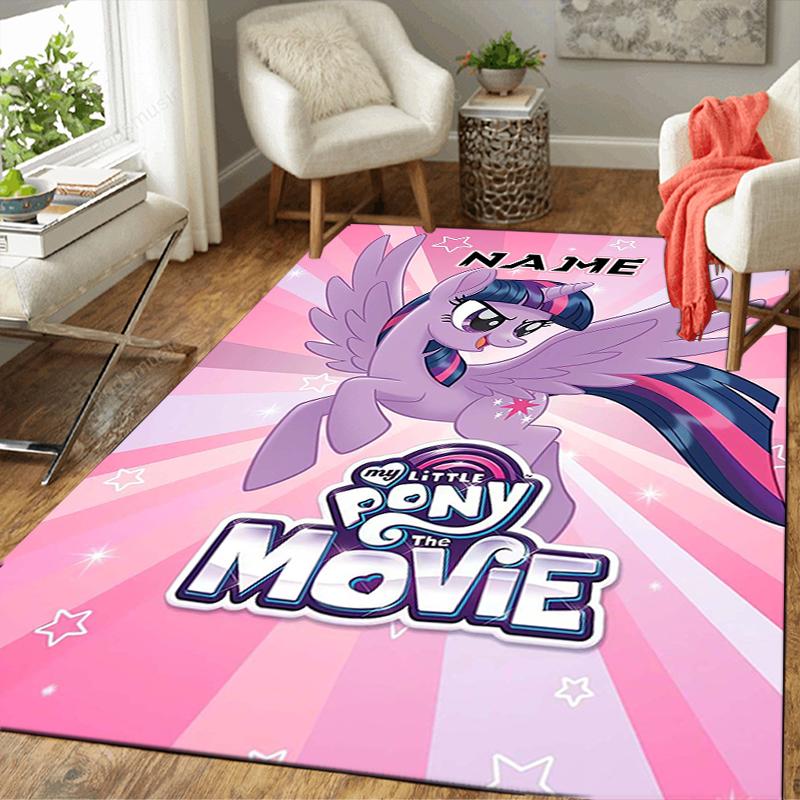 Custom 1Pc Little Pony Friendship Rug Office Carpet Indoor Outdoor Entrance Doormat Nonslip Soft And Comfortable Living Room D2915186