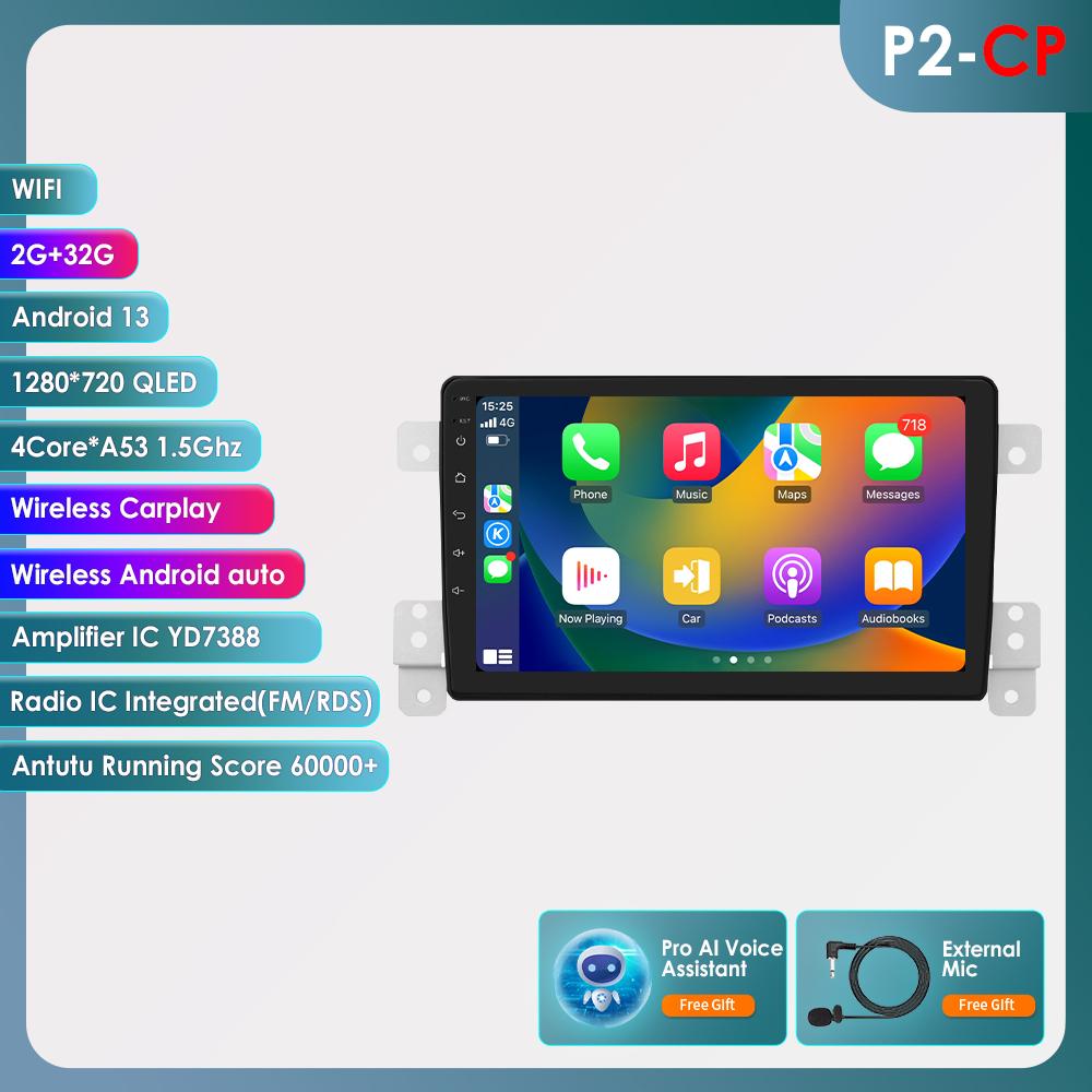 Hizpo Intelli1280*720 Экран Android Для Suzuki Grand Vitara 3 2005-2015 Автомагнитола Мультимедийный Плеер Navi 2Din Стерео Carplay Головное Устройство Аудио