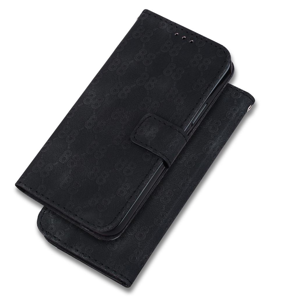 Для Realme 11 4G (159,9x73,3x7,95 мм) Кожаный чехол-кошелек с подставкой, двойная форма восьмерки