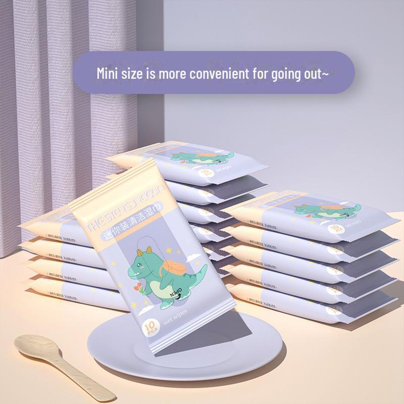 Infant Hand & Mouth Cotton Soft Wet Wipes - Gentle Clean for Baby