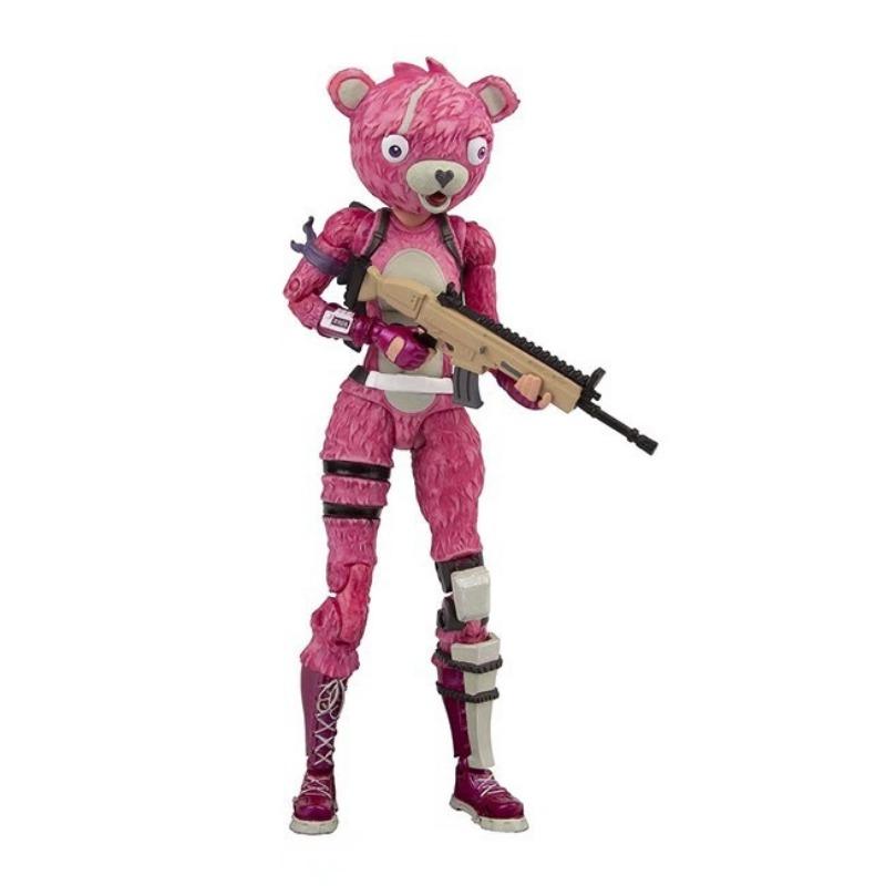 19cm Fortnite Game Peripheral Model Toy Figures with Gun Home Interior Decoration Ornaments Fans Collect Gifts