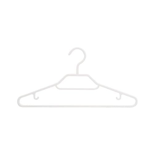 Shinkohanger MonoCloset Shirt Hangers, Set of 5, White