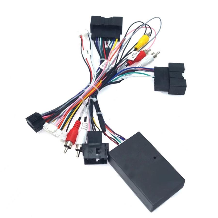 16Pin Stereo Wiring Harness Power Cable + Canbus Box For Ford F150 Focus Ranger