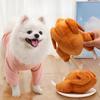 Звук, Плюшевый, Скрипучий, Жареная курица, Домашняя собака, Игрушечный кот, Принадлежности для собак, Кот, Большая собака