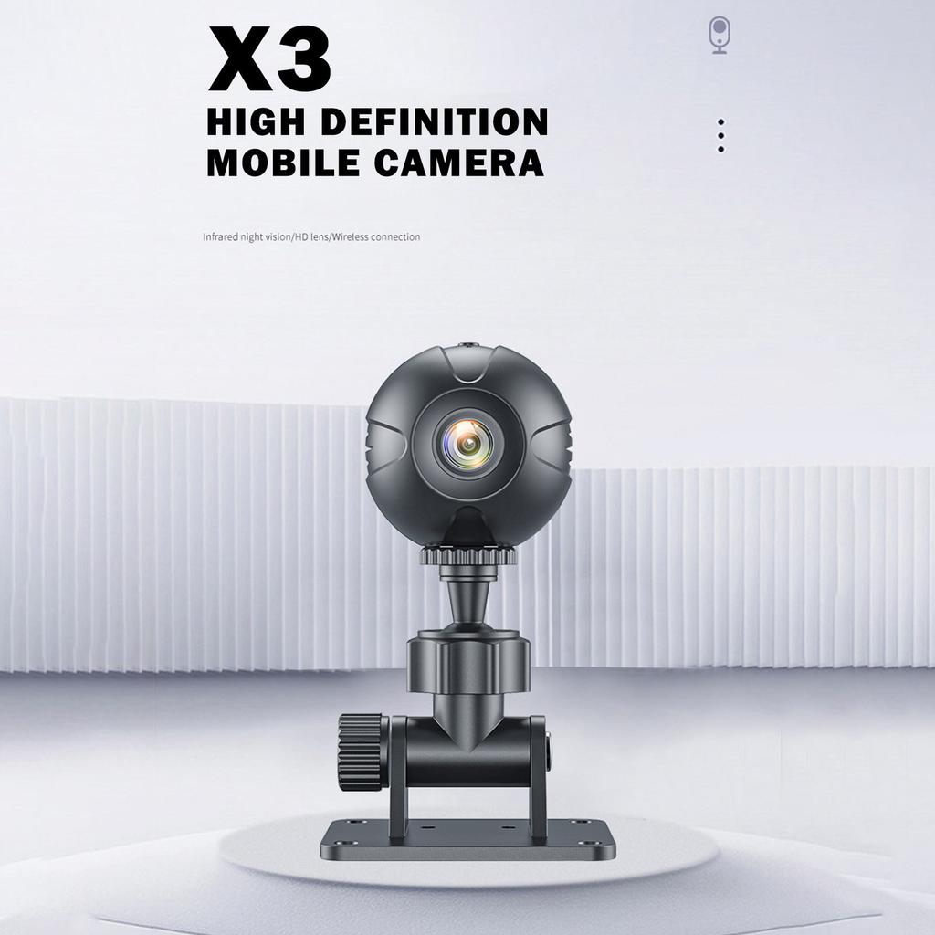 Камера X3 1/4 с винтовым отверстием, спортивная подставка на открытом воздухе, сетевая беспроводная камера, камера видеонаблюдения для помещений