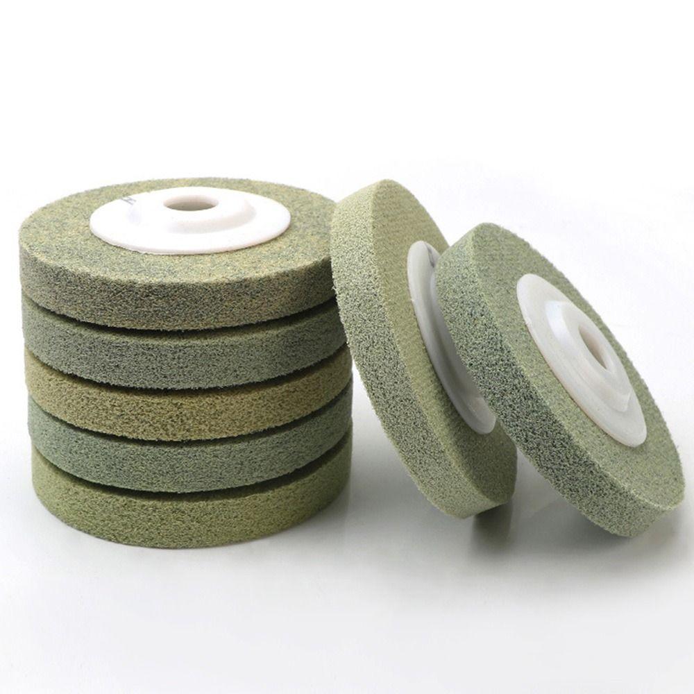 Вращающийся инструмент для стекла, полировальный круг из нейлонового волокна, полировка камня, шлифовальная подушечка, шлифовальный диск