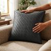 Detachable Ice Mat Pillow Covers Solid Color Lumbar Cushion Cover Decorative Pillowcase  Home Decor