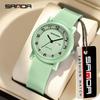 SANDA 3255 Simple Fashion Children's Quartz Watch Fashion Children's Quartz Watch Dual Calendar Display Waterproof