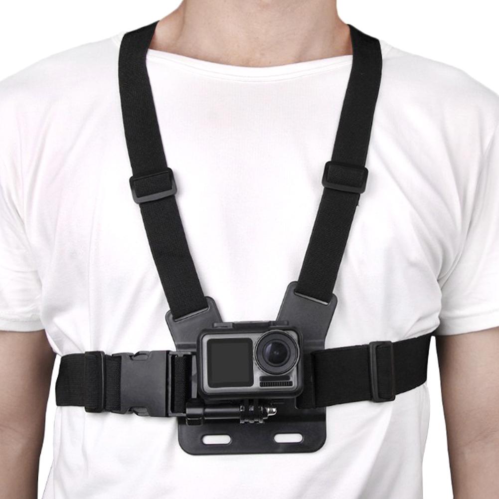 Adjustable Elastic Chest Strap Belt Harness Body Mount for OSMO Action Camera Accessories