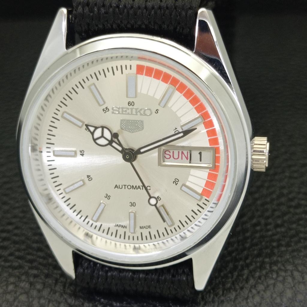 ЯПОНИЯ ВИНТАЖНЫЕ ВОССТАНОВЛЕННЫЕ МУЖСКИЕ СЕРЕБРИСТЫЕ ЧАСЫ SEIKO 5 AUTOMATIC 6309A a440869-4