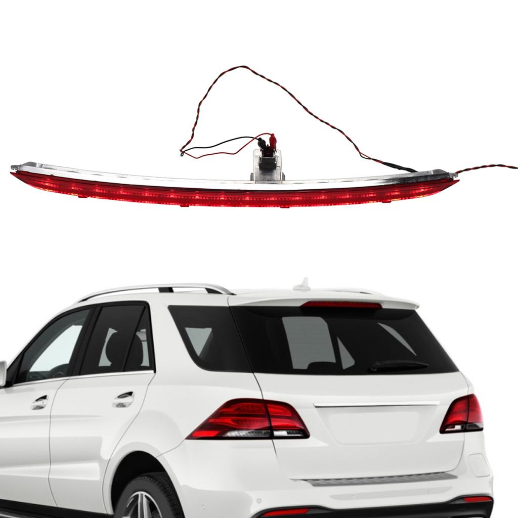 Авто третий светодиодный стоп-сигнал заднего багажника высокого уровня для W166 X166 ML GL GLE GLS A1668200056, замена третьего стоп-сигнала автомобиля