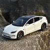 1/24 Tesla Model 3 Alloy Die Cast Car Model Simulation Sound and Light Children's Toy Car Gift Collection Boy Game Vehicle