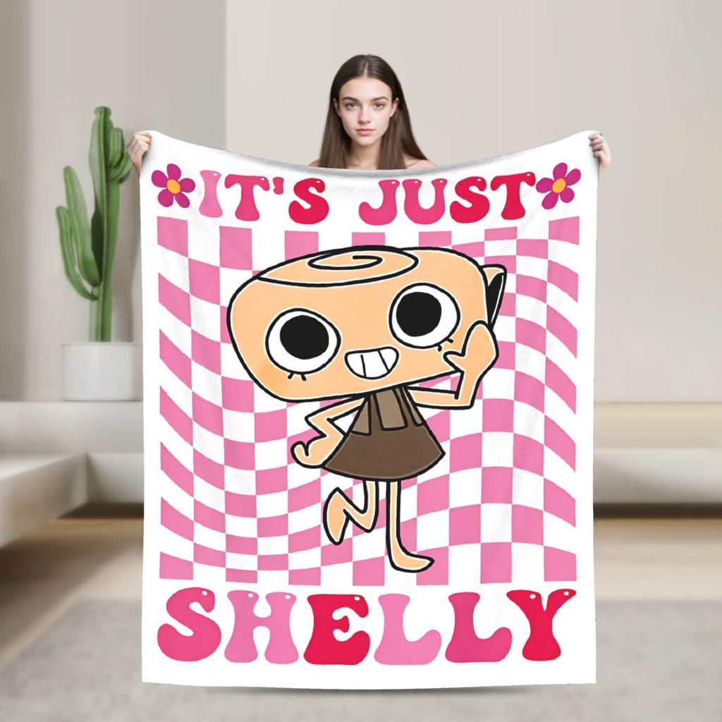 Dandys World Pebble Blanket Fleece Novelty Warm Throw Blankets for Bedding Lounge Spring Autumn