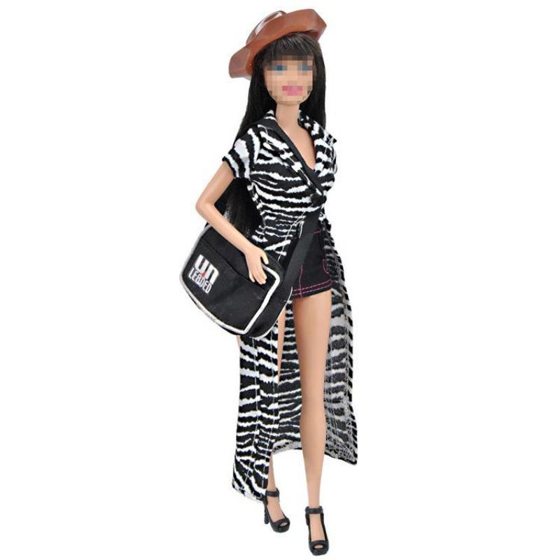 Anime Character Cosplay Doll Clothing Doll Fashion Casual Costumes Free Bags Glasses Hats Accessories